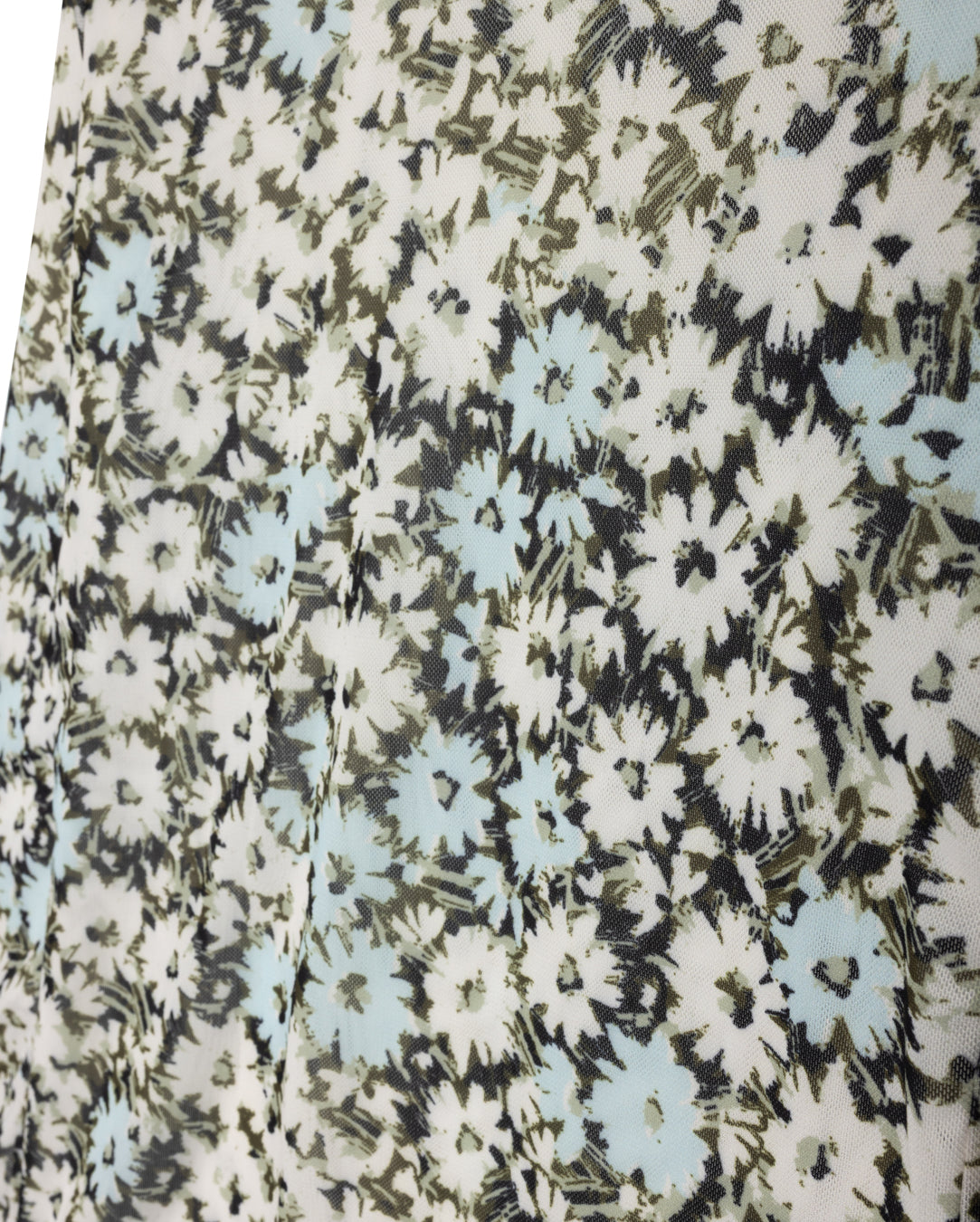 Nellie Floral Mesh Turtleneck C-22523