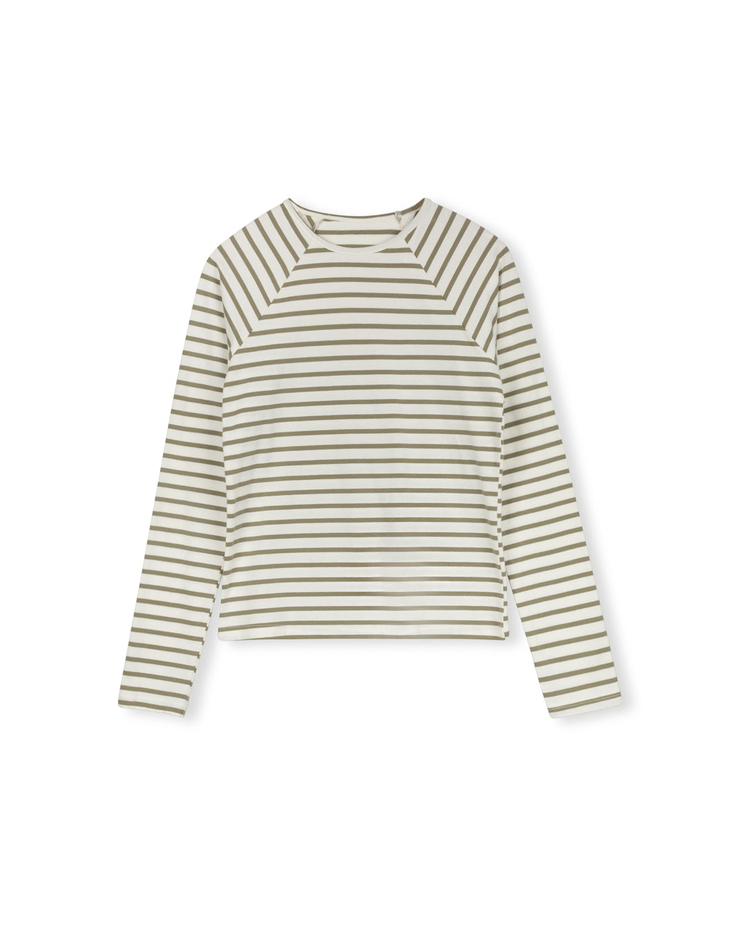 Striped Raglan Sleeve Tee