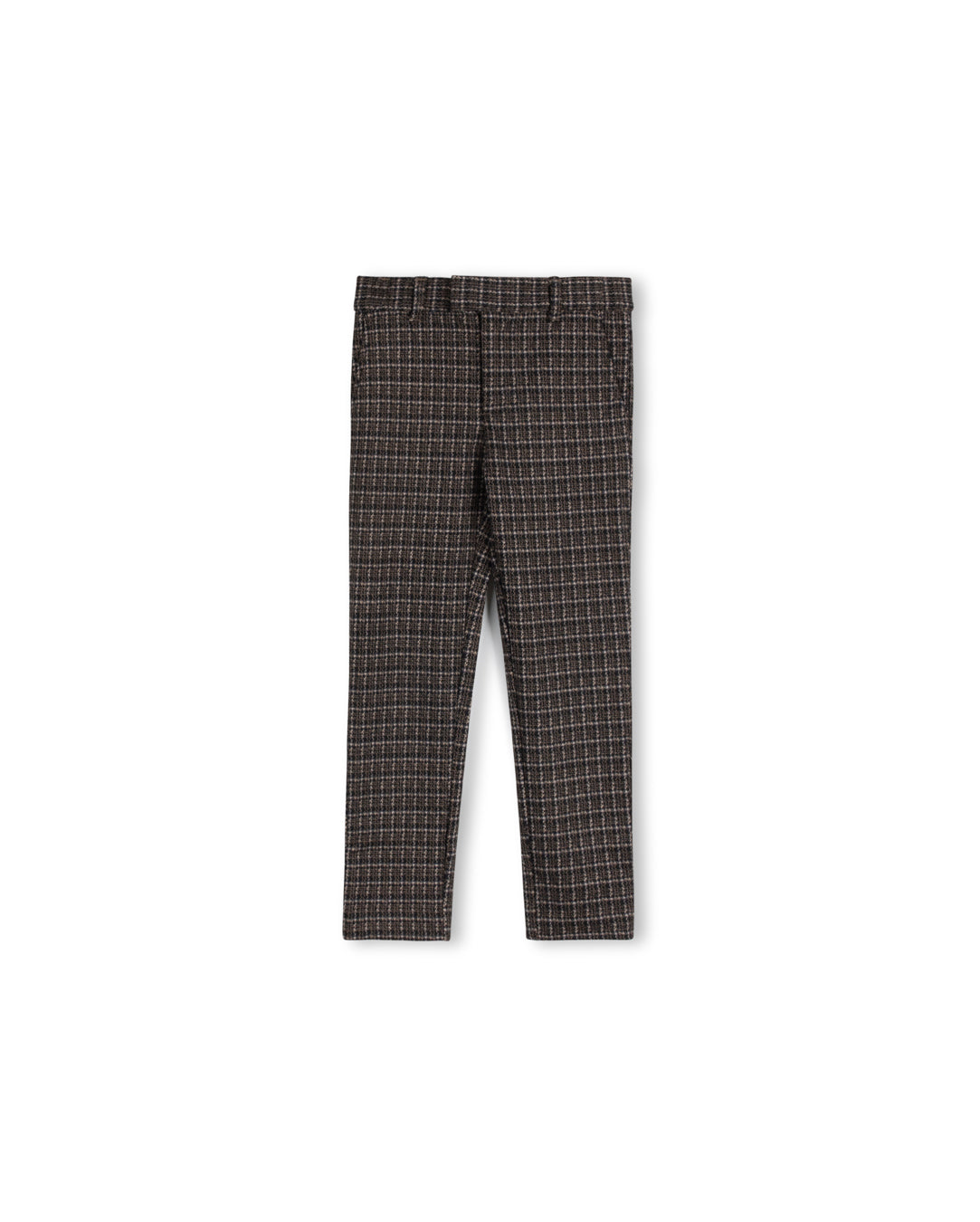Checkered Wool Pants