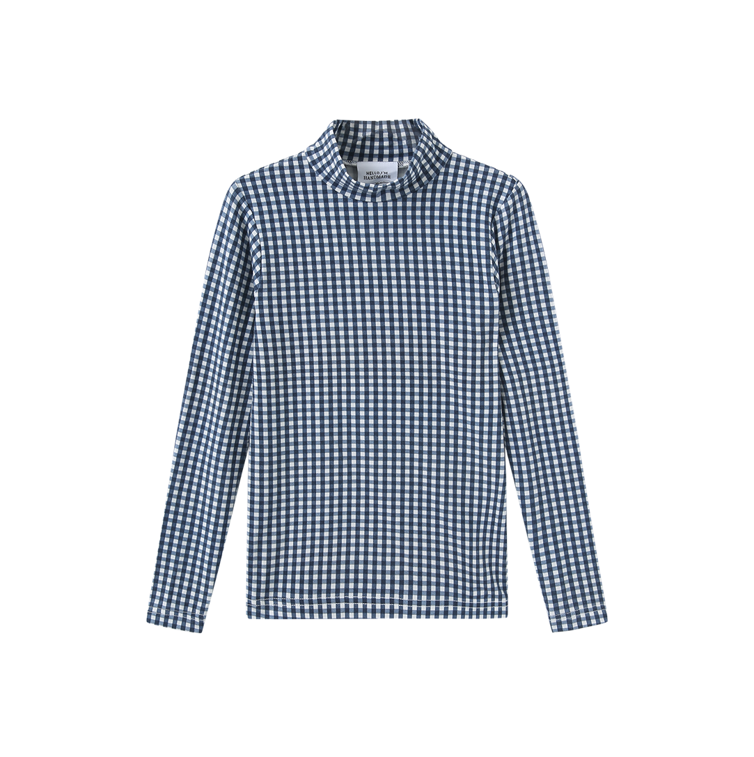 Billie Checked Turtelenck