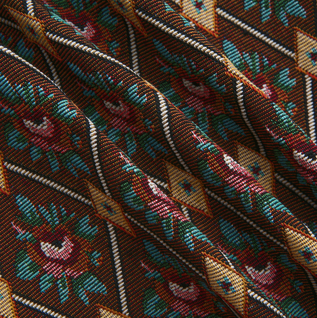 Vintage Printed Blazer