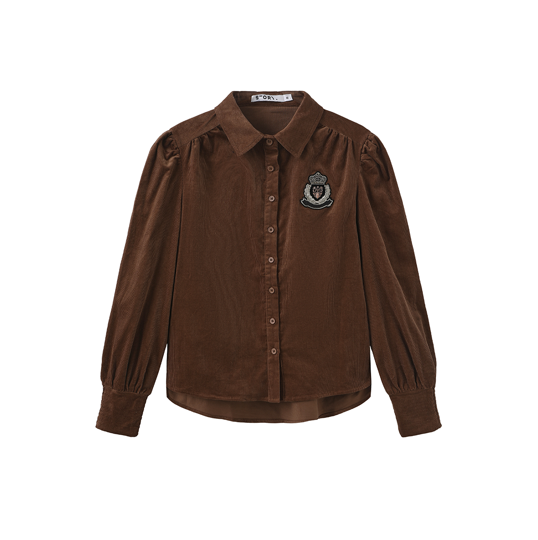 Collared Crest Blouse