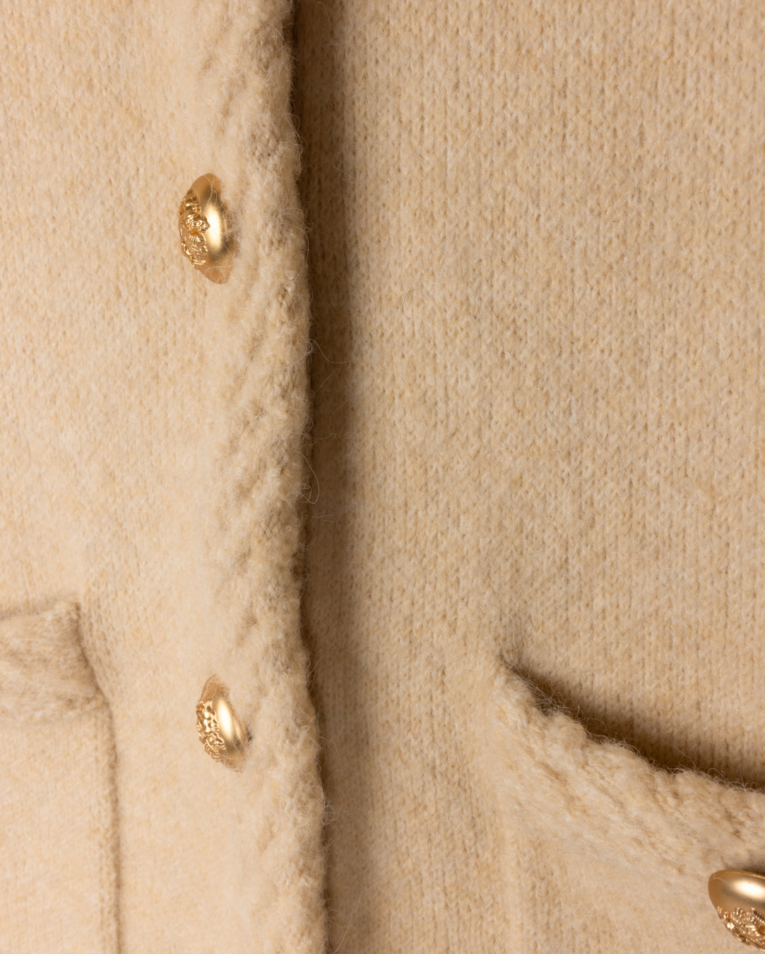 Textured Knit Jacket W-21467