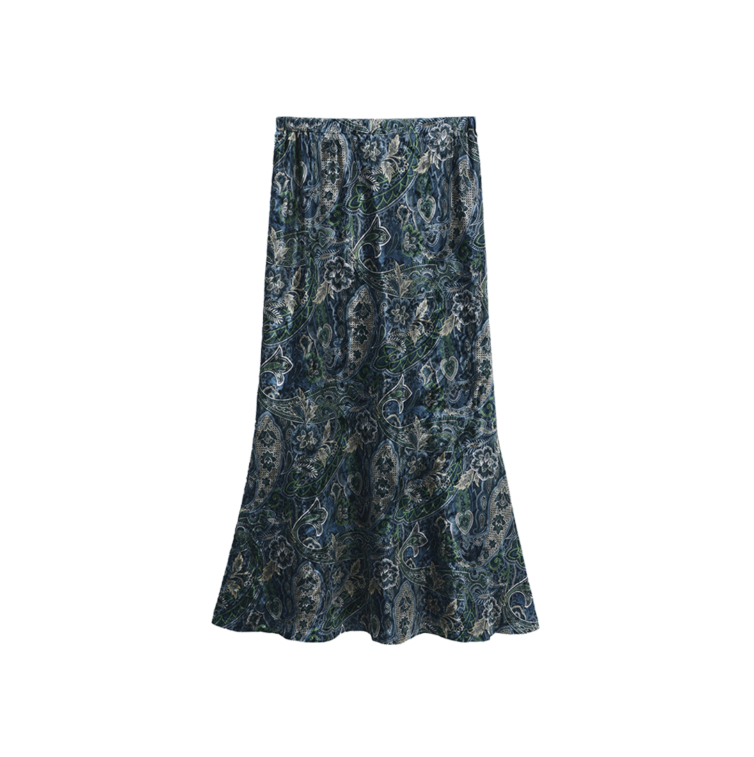 Lena Velvet  Winter Slip Skirt