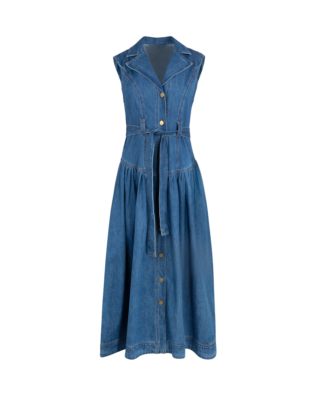 Denim Detailed Jumper