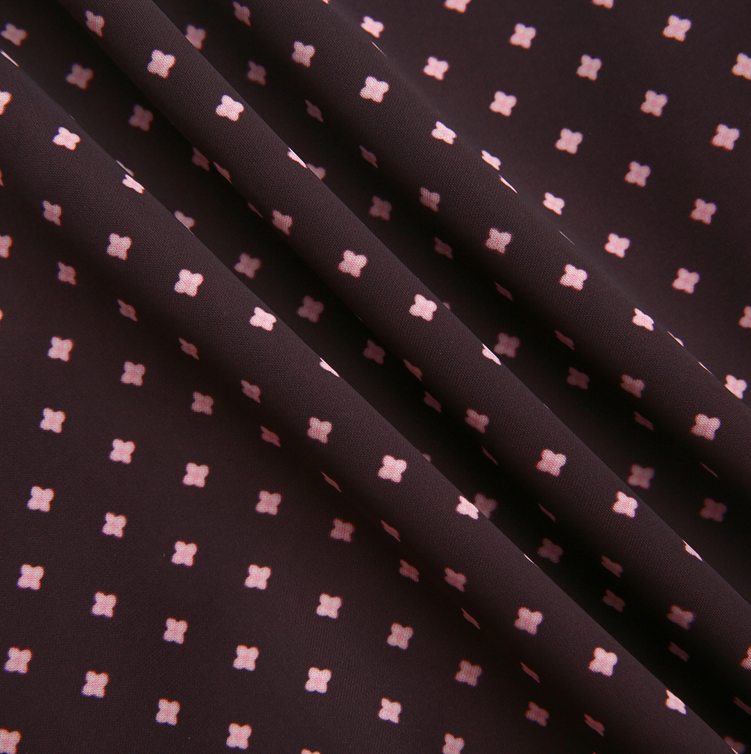Harley Silk Print Button Down Shirt