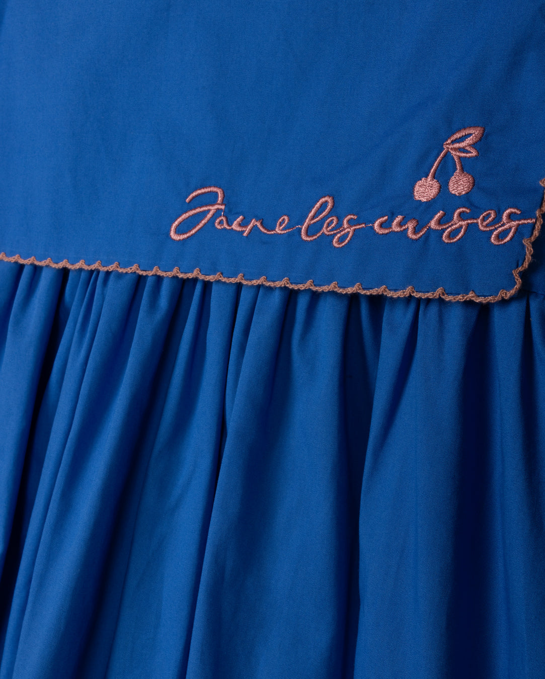 Tapon Poplin Scalloped Jumper