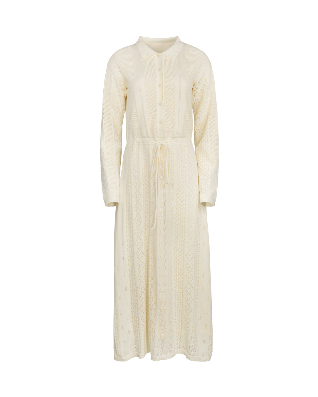 Pointelle Polo Dress