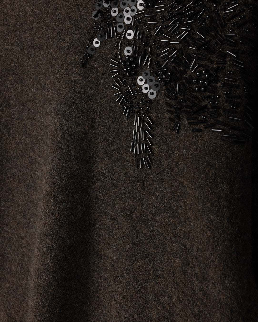 Beaded Crewneck Sweater