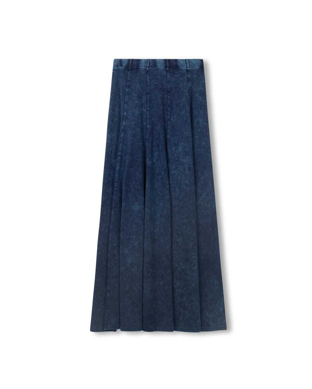 Paneled Midi Mineral Wash Skirt - Junees