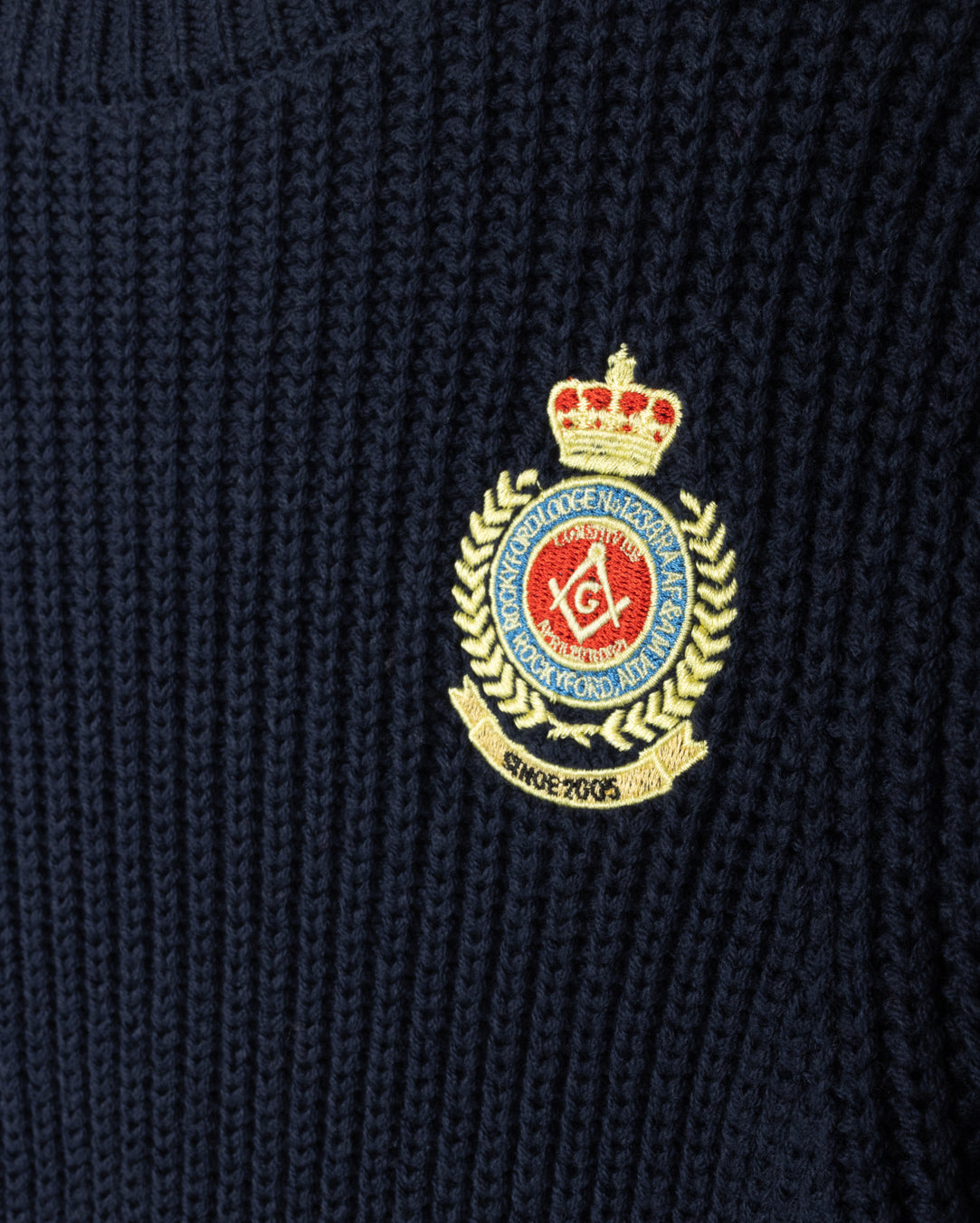 Big Patch Knit Sweater C-20228