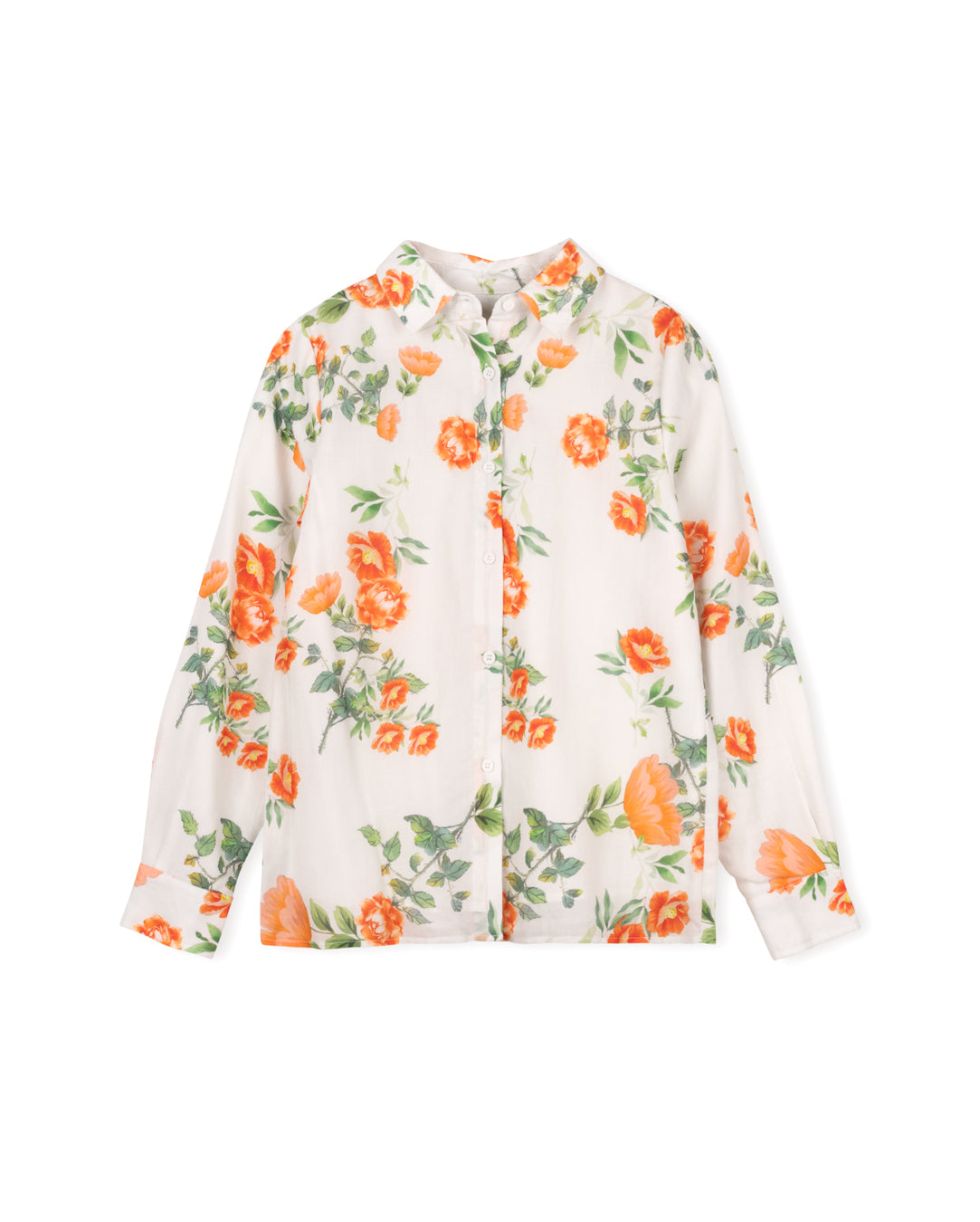 Printed Floral Blouse - Junees