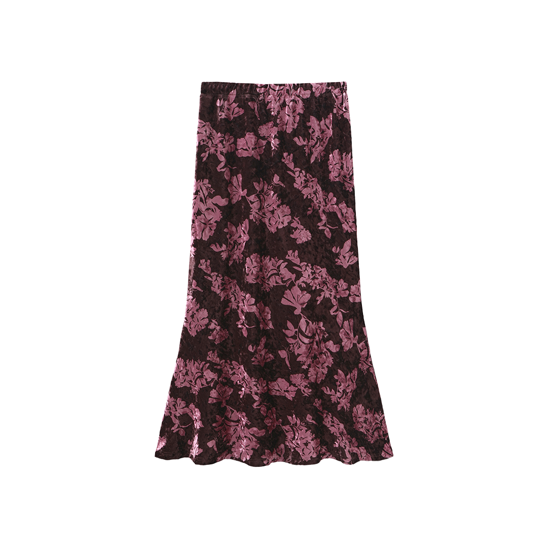 Lena Velvet  Winter Slip Skirt