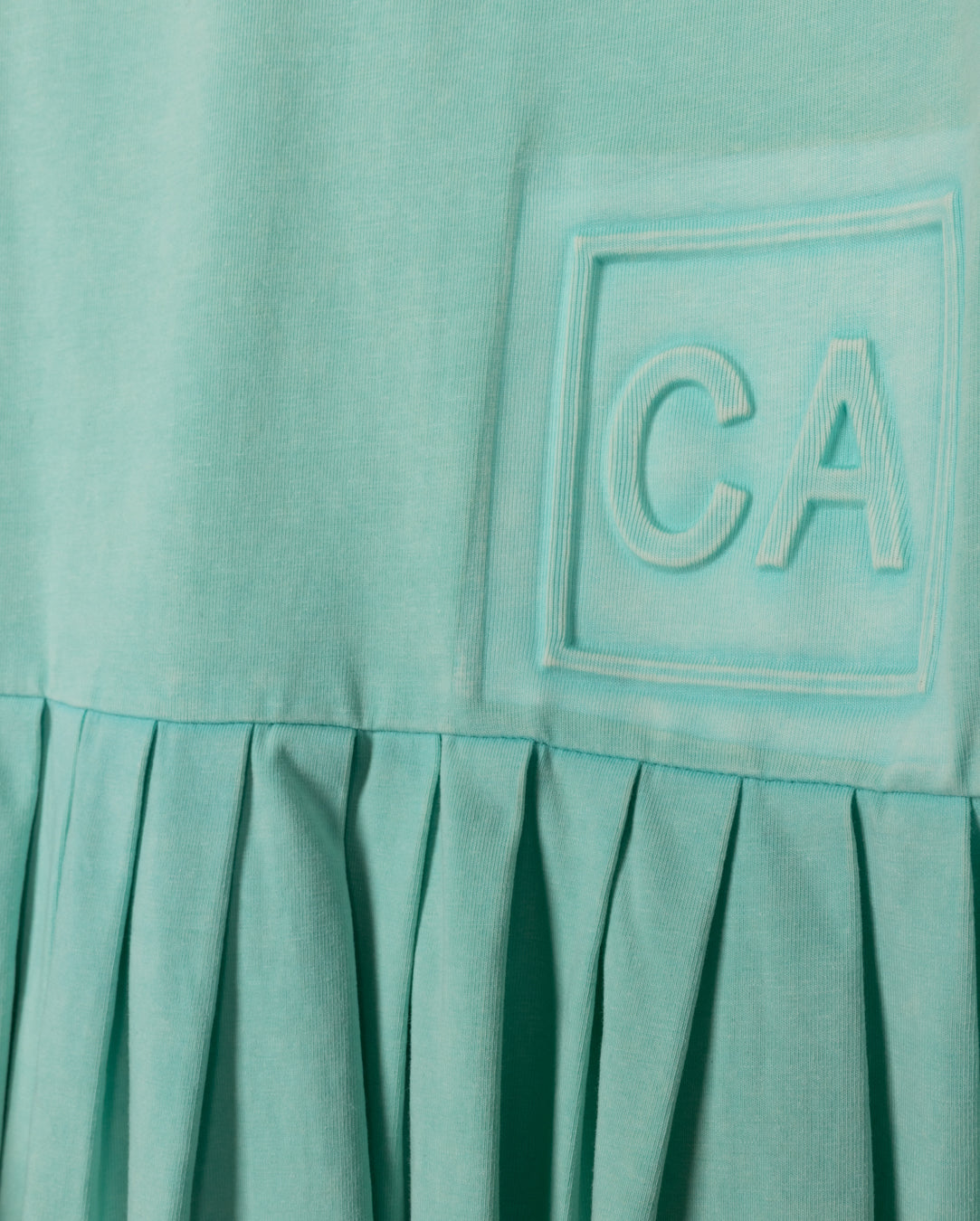 Reverse Embossed Wash Dress