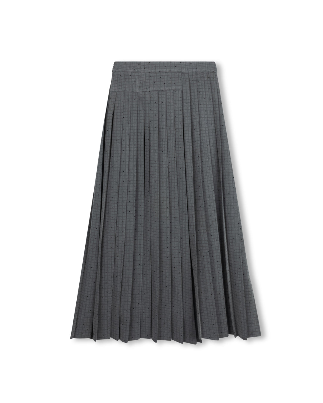 Nell Accordian Pleated Midi Skirt