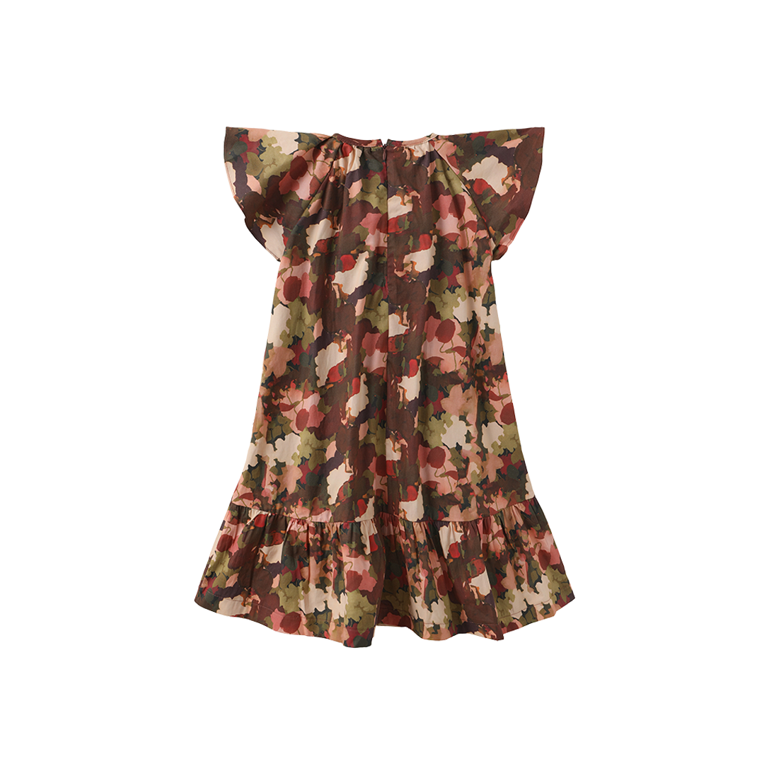 Bold Floral Poplin Dress