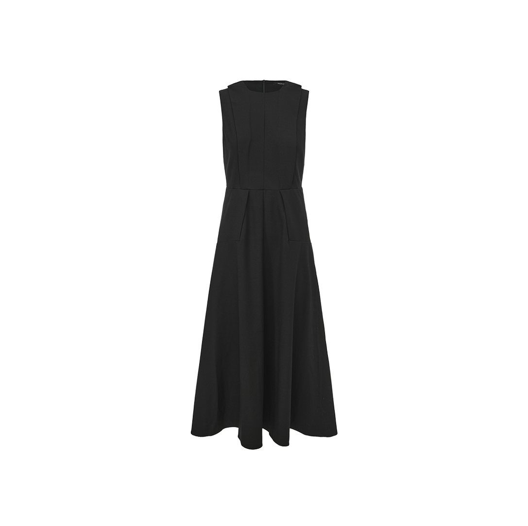 Pleated Blend Dress