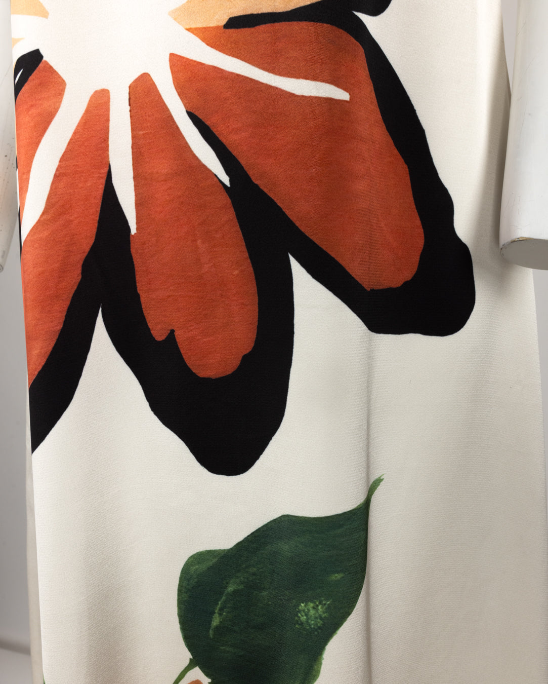 Puff Sleeve A-Line Maxi Dress