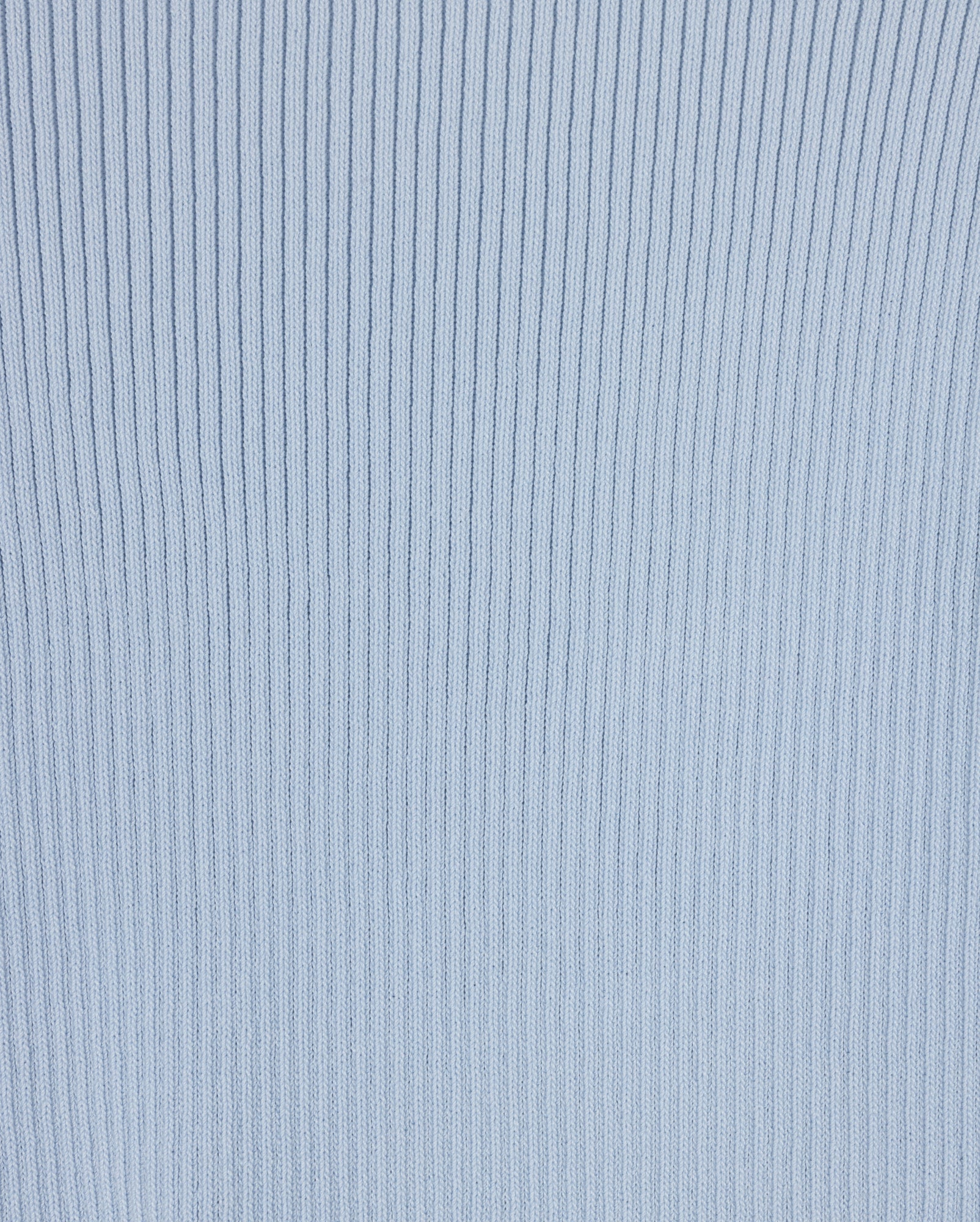 Thin Ribbed Scalloped Trim Sweater - Junees