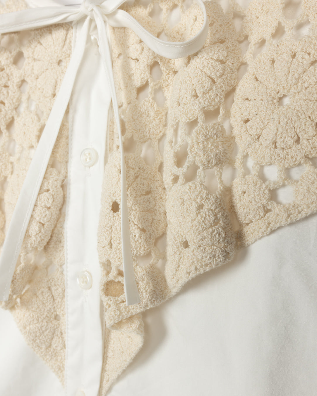 Lester Crochet Cape Blouse - Junees