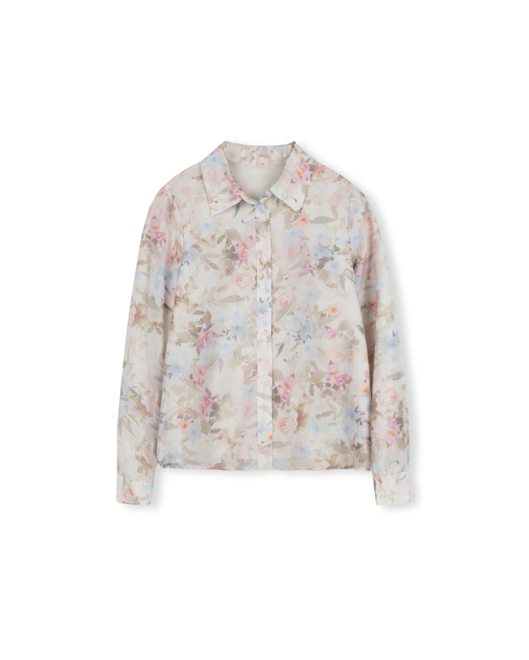 Brin Chiffon Floral Blouse