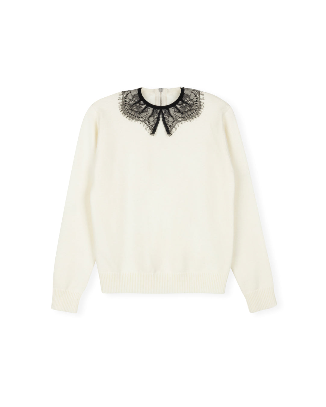 Brinley Lace Collar Sweater
