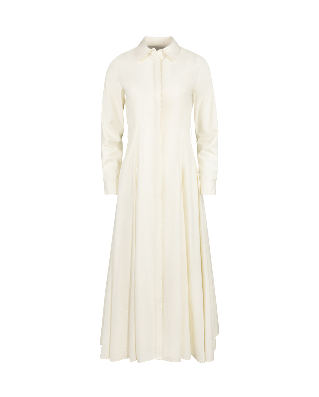 Cotton Button Down Shirt Dress