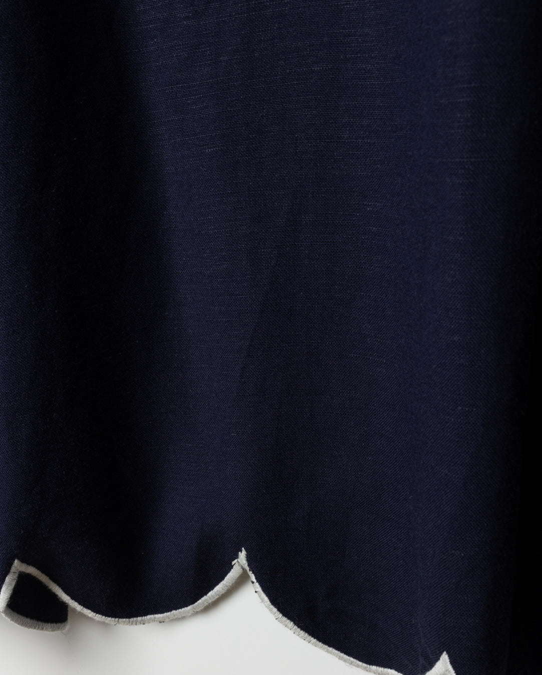 Scallop Trim Flowy Skirt