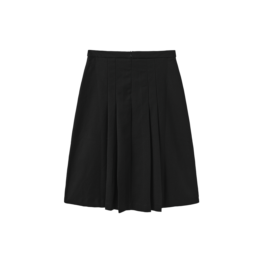 Side Pleat Detailed Skirt