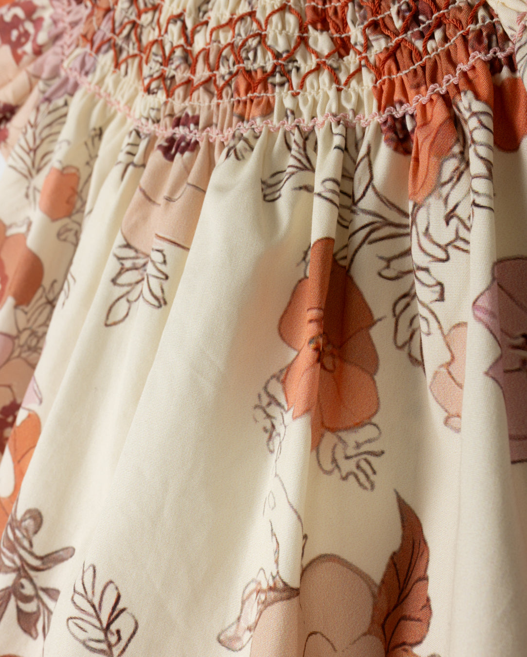 Ellis Floral Smocked Set