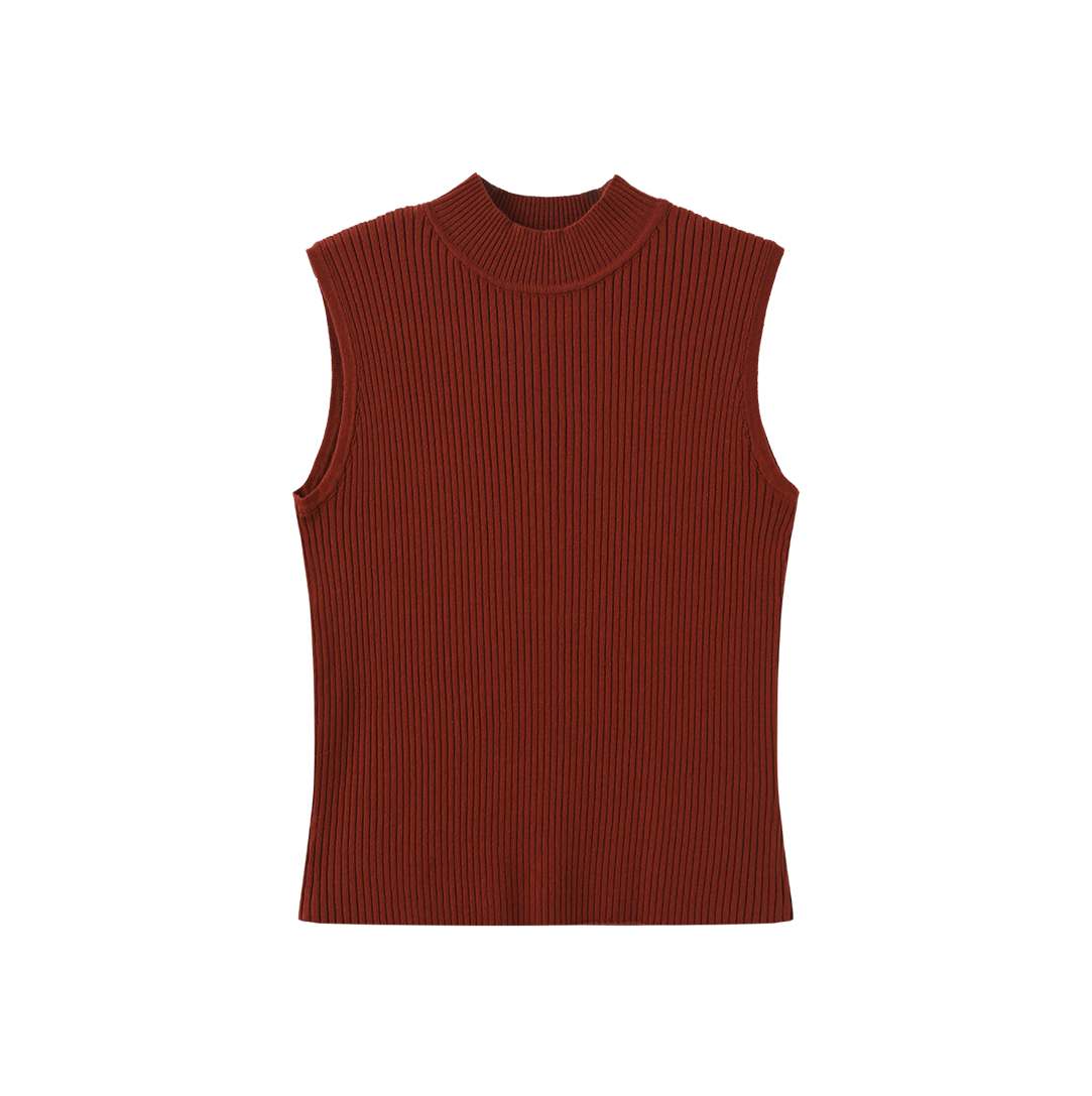 Thick Ribbed Knit Tank