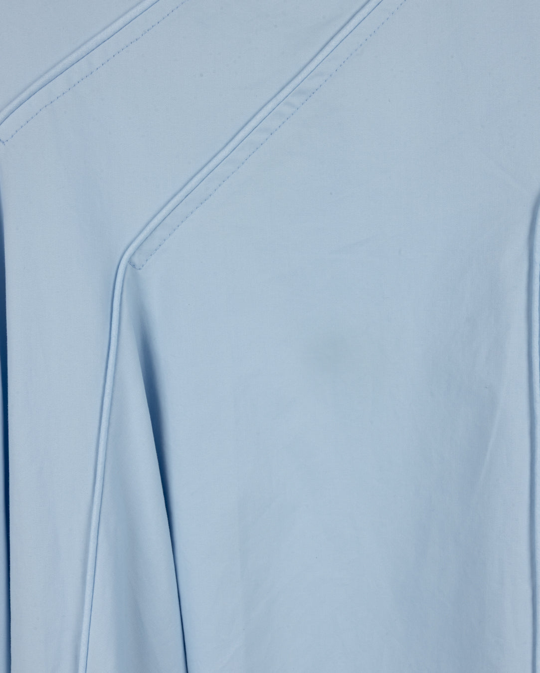 Poplin Stitched Detail Maxi Skirt