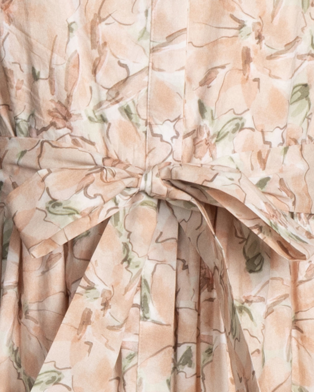 Poplin Maxi Belt Shirt Dress - Junees