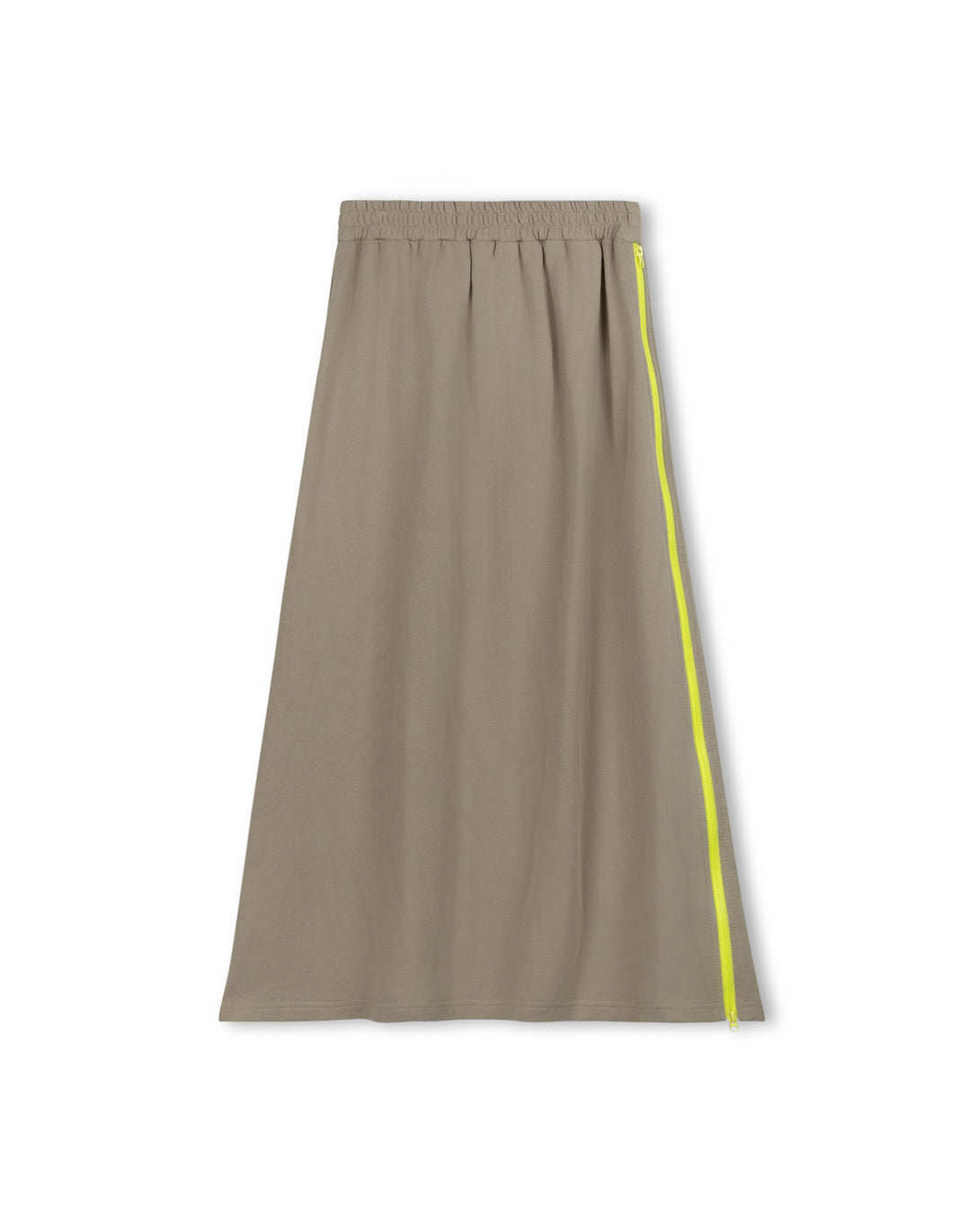 Clay Sweatshirt Detail Skirt