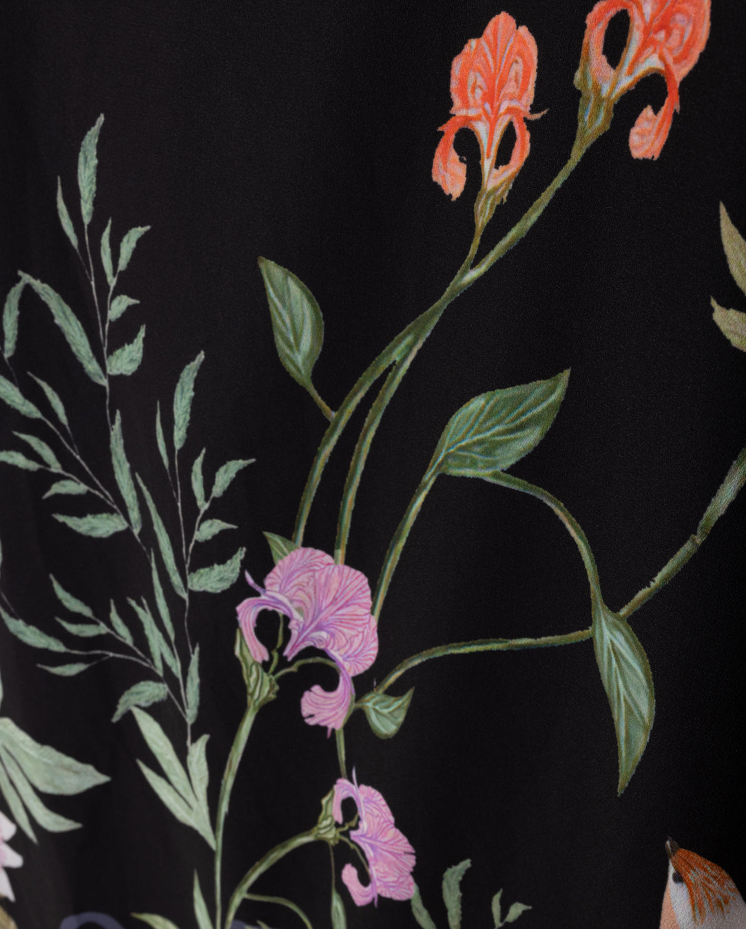 Hyer Crepe Ribbon Belt Skirt W-20468