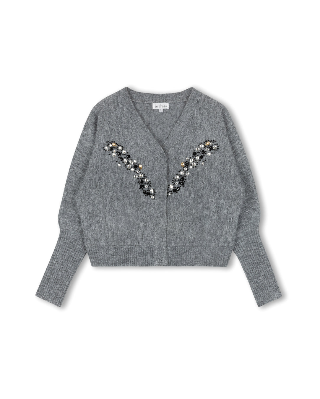 Embellished Knit Cardigan W-21762