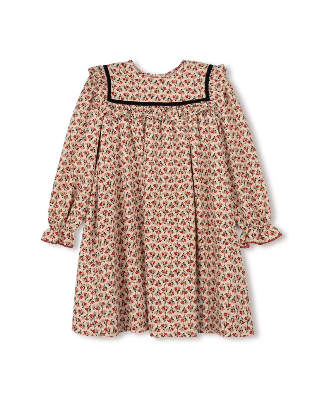 Liberty Print Ribbon Dress C-22509