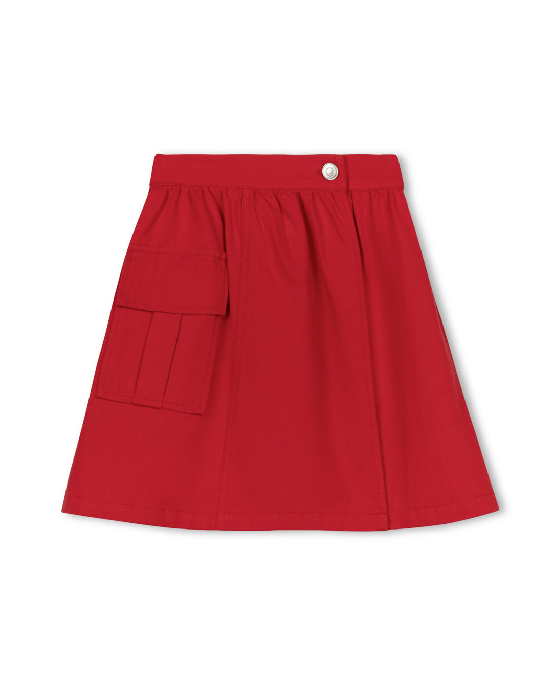 Nash Wrap Pocket Denim Skirt