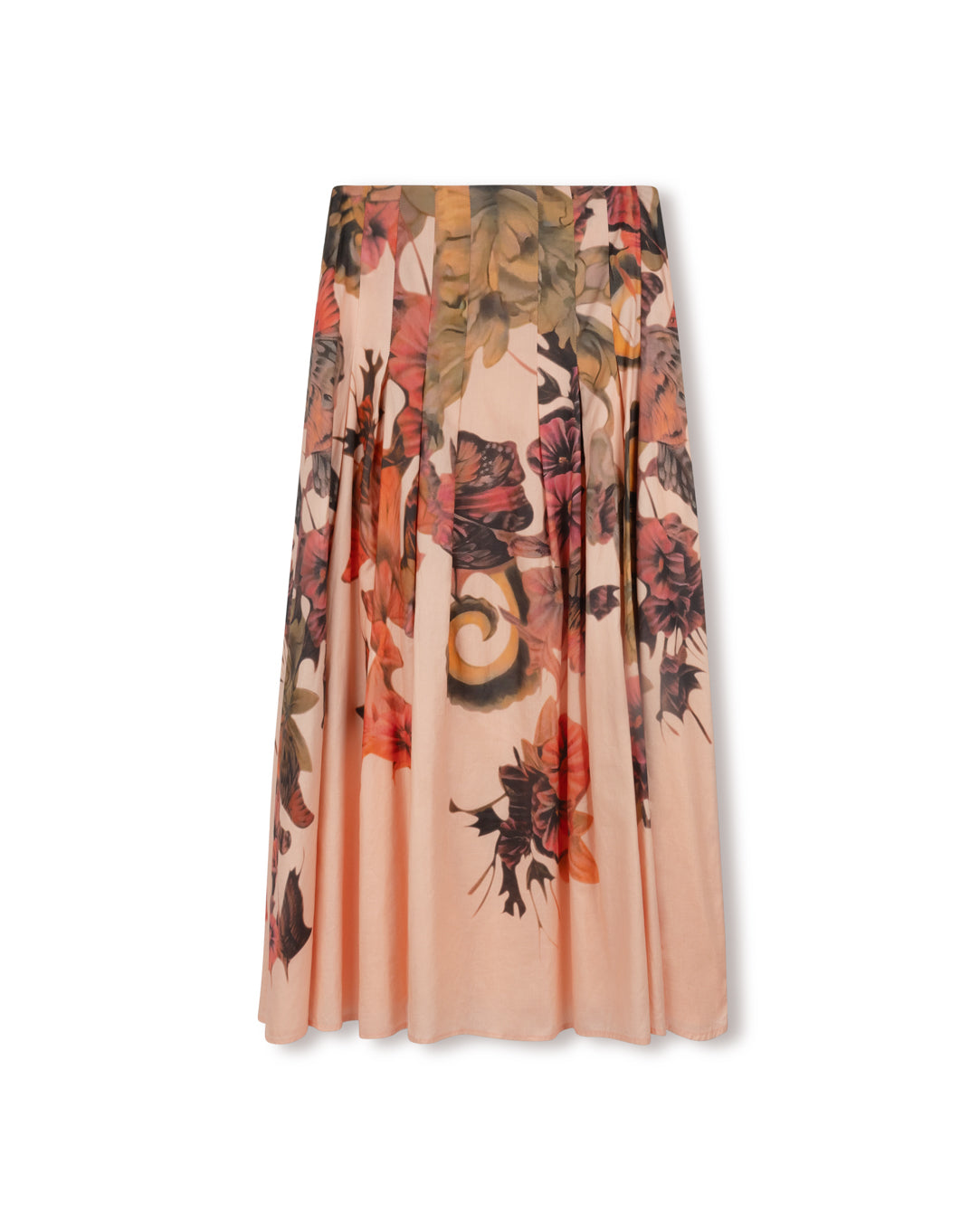 Viale Poplin Box Pleat Skirt - Junees