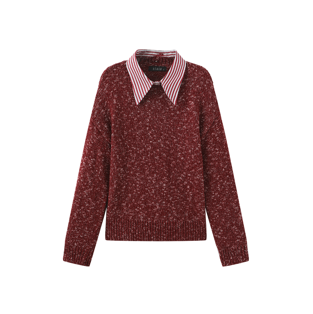 Collared Chunky Sweater