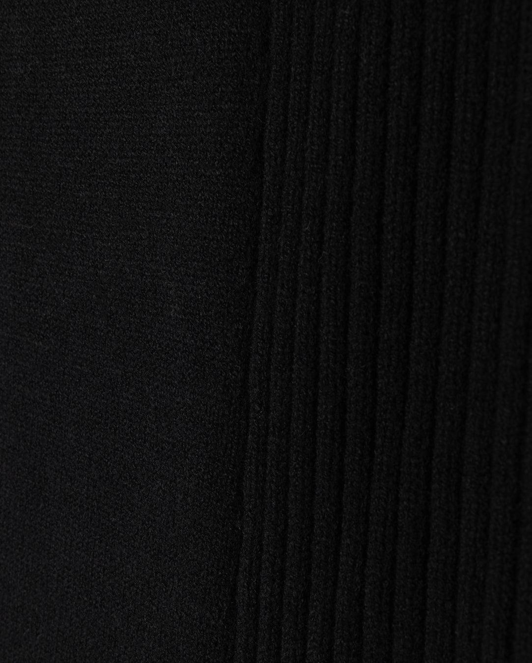 Cleek Rib And Knit Skirt