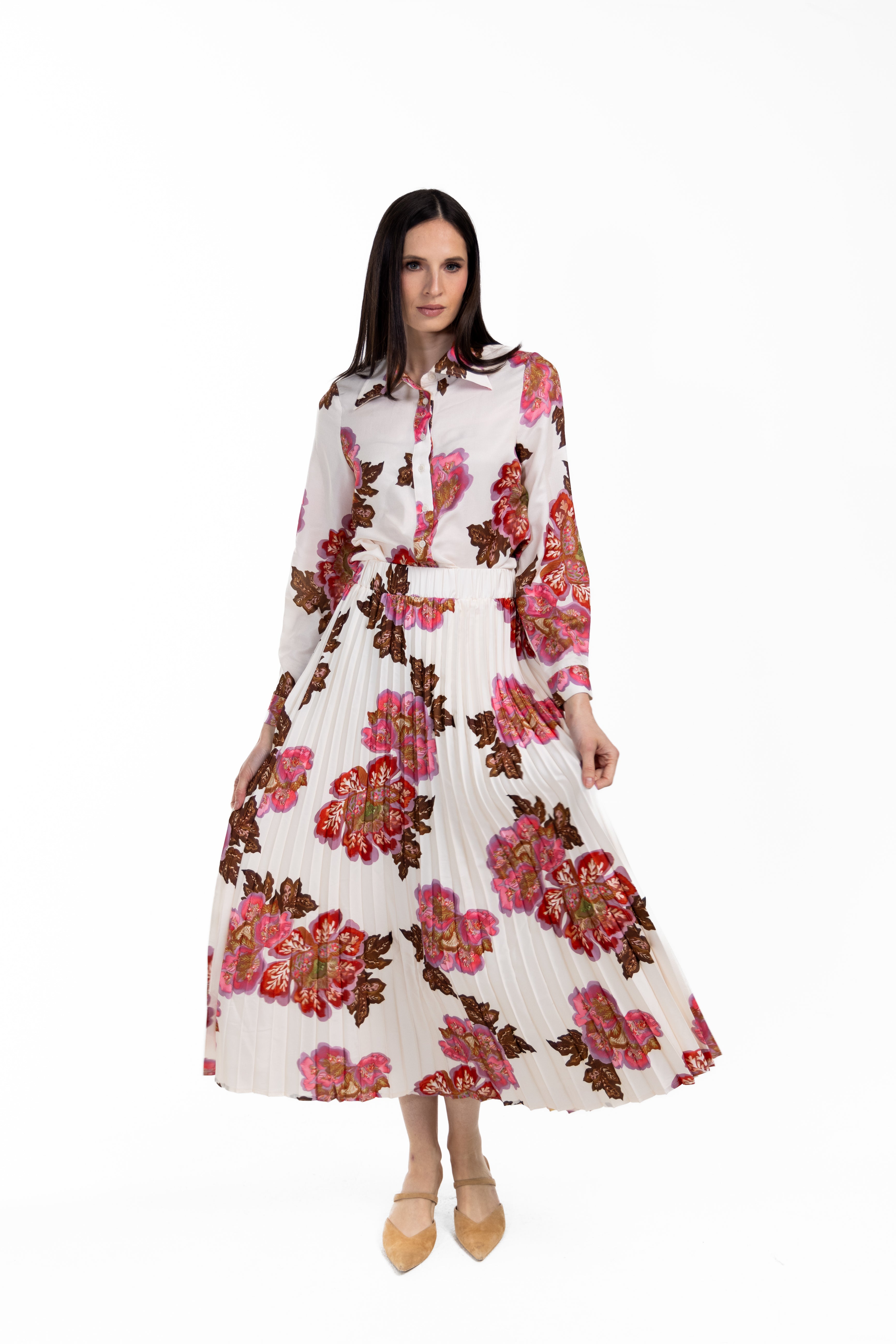 Belgrove Pleat Skirt W-18435