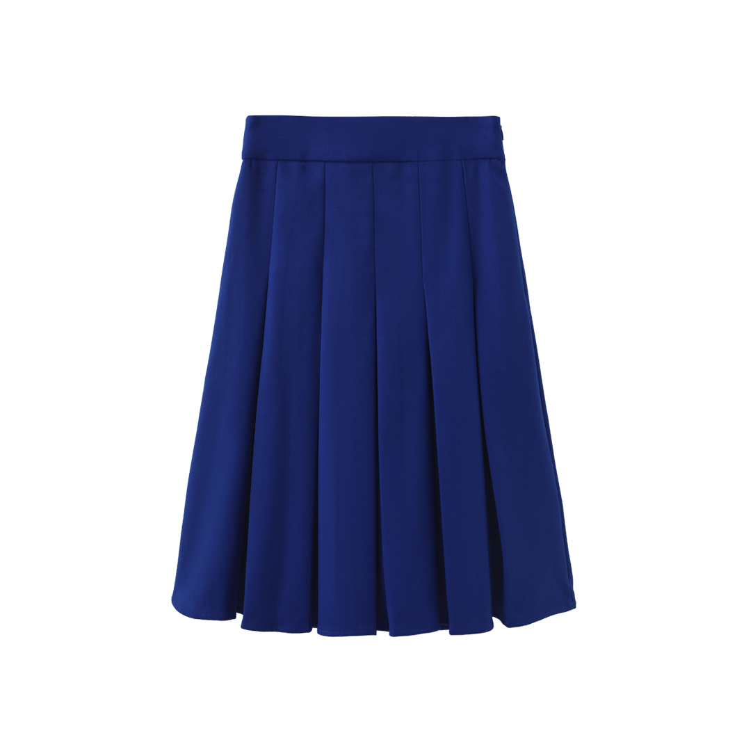 Ida Wool Pleated Skirt