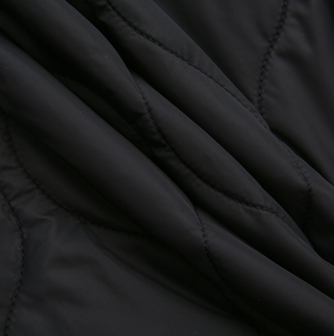 Knit Quilted Contrast Jacket