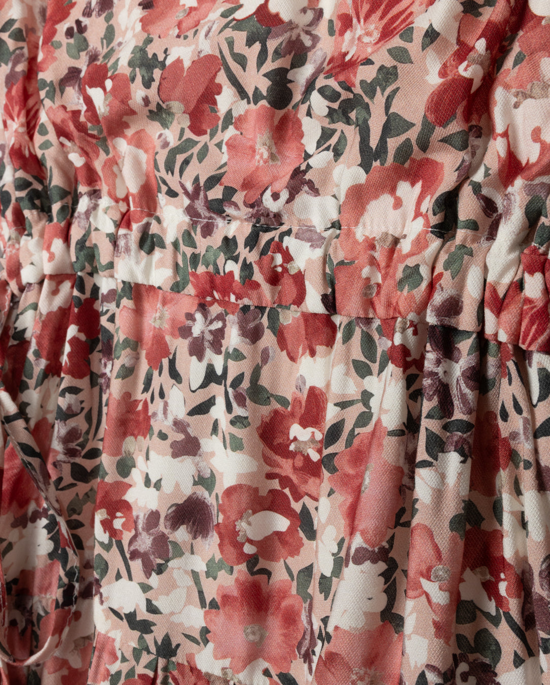 Printed Bottom Pleated Dress