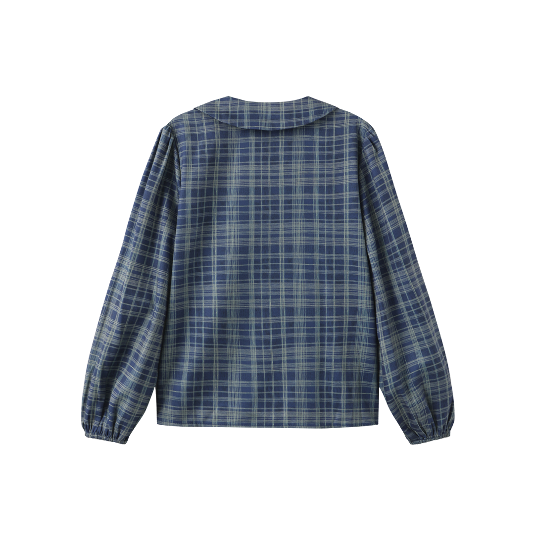 Rylee Plaid Bow Top