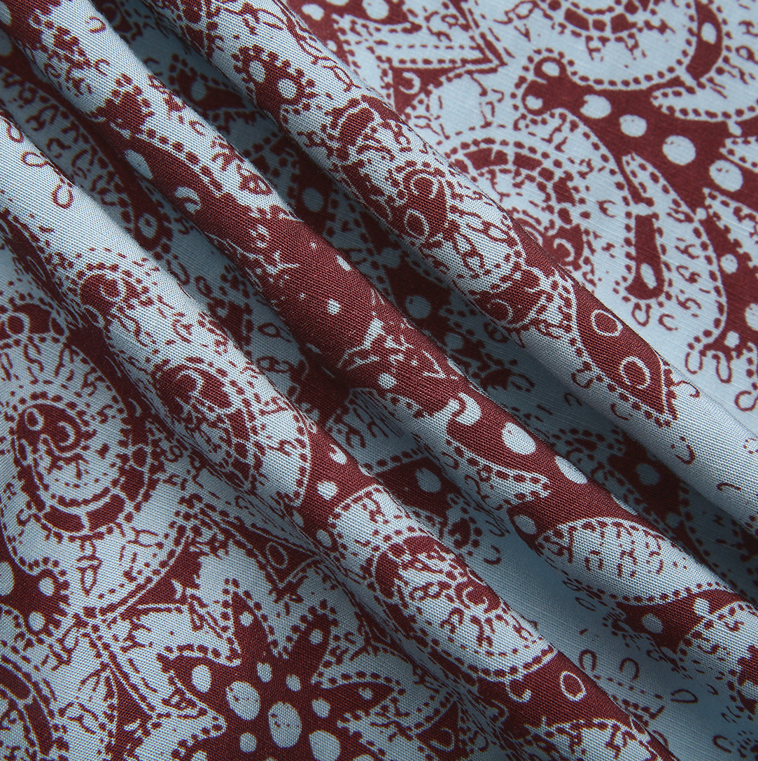 Printed Waist Detailing Dress