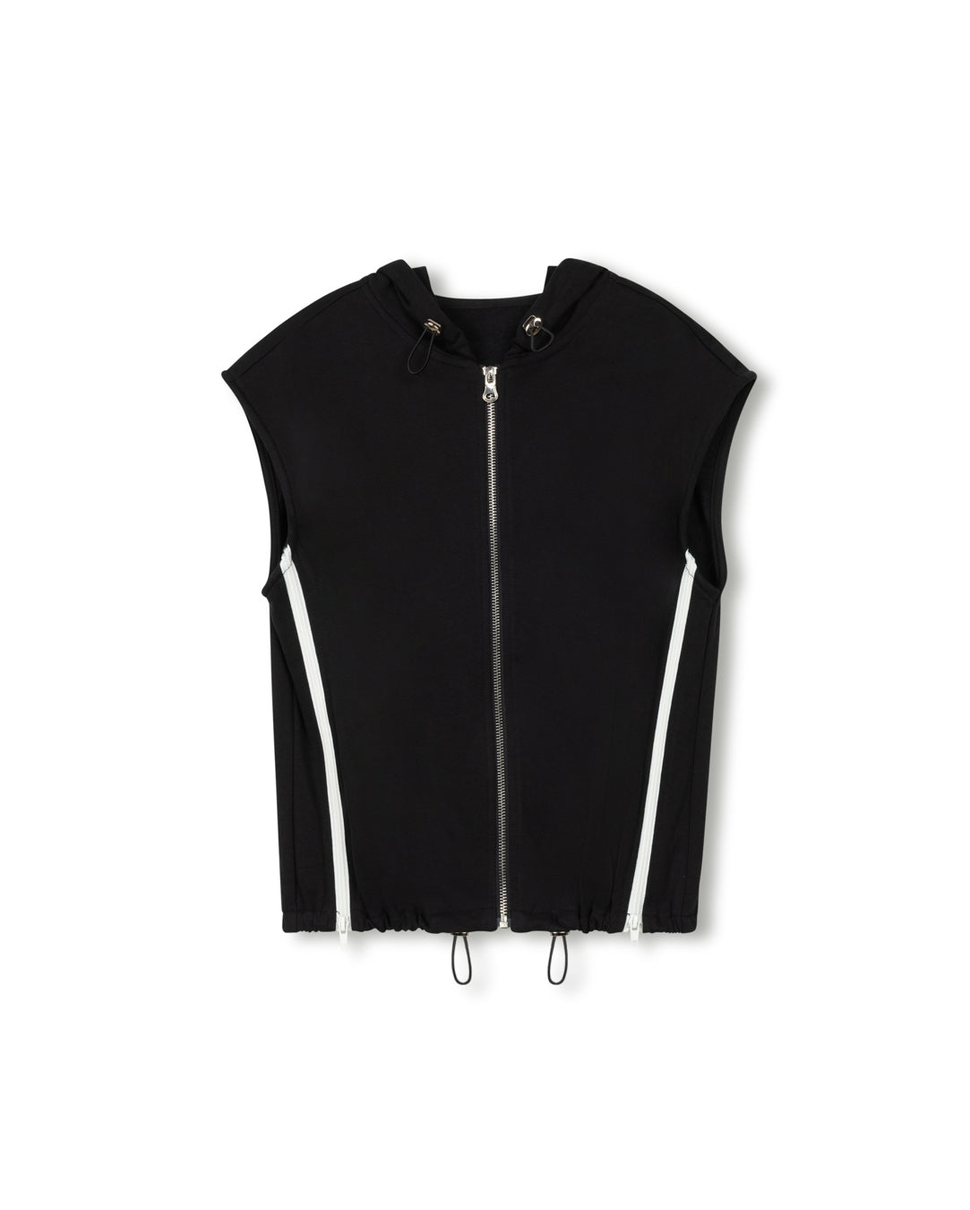 Clay Sweatshirt Detail Vest - Junees