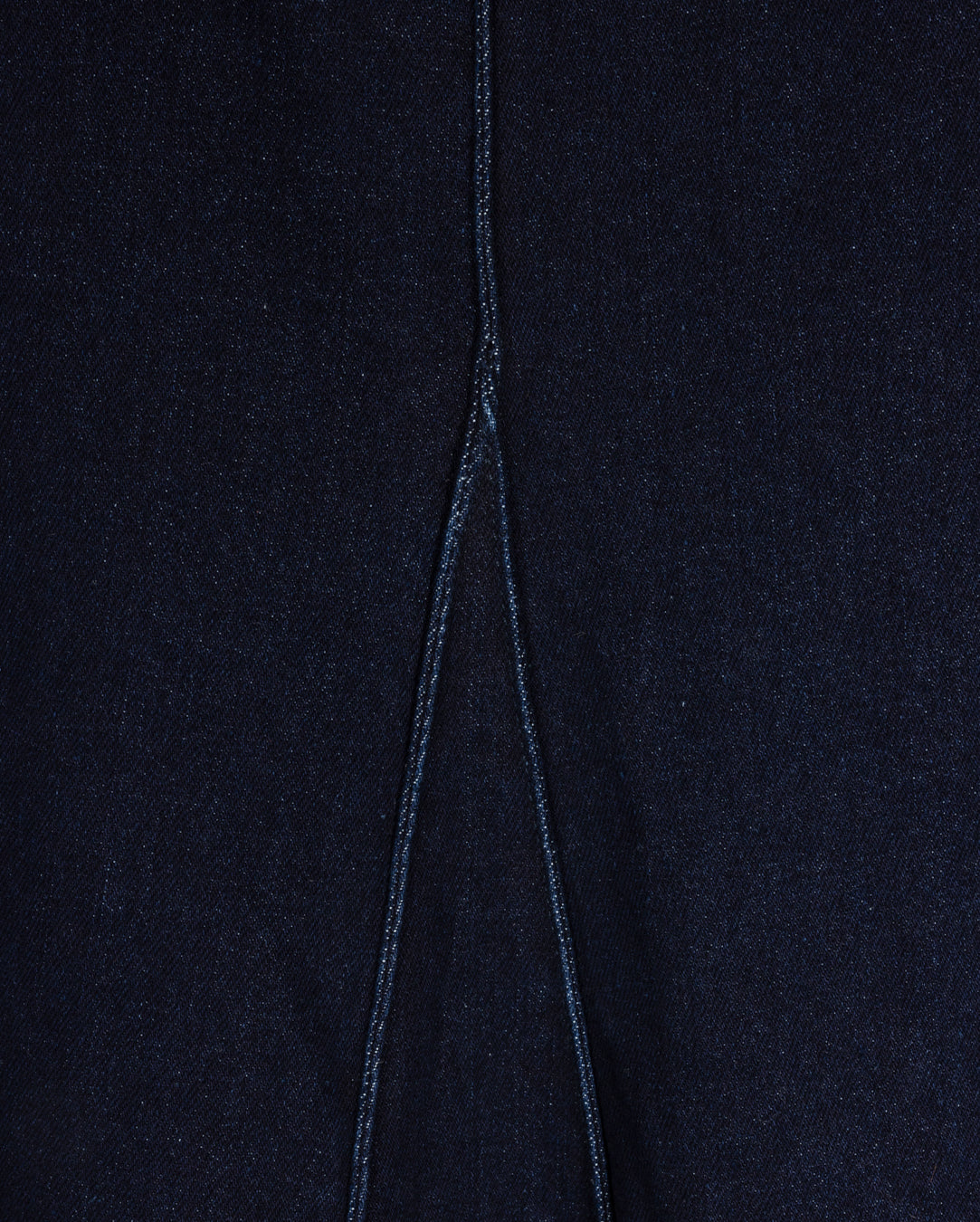 Seamed Denim Maxi Skirt