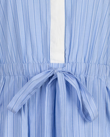 Dolman Pinstripe Dress